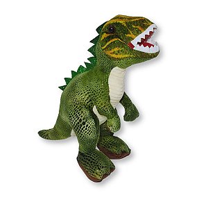 Dinossauro de Pelúcia Fizzy Toys F1708 Tiranossauro Rex Verde