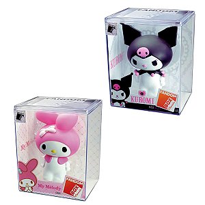 Kit 2 Bonecos Fandom Box My Melody e Kuromi – Coleção Sanrio Clássica para Fãs e Presentes!