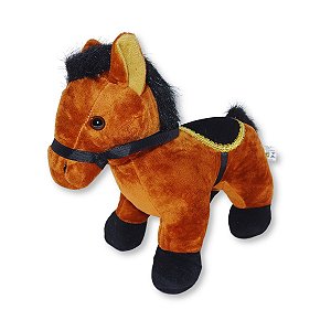 Cavalo de Pelúcia Fizzy Toys FC2831 Marrom Trovão