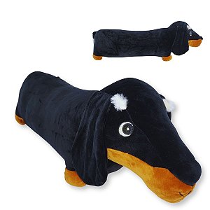 Cachorro Salsicha Pelúcia Dachshund Fizzy Toys FC2854 Wiener