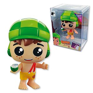 Boneco Colecionável Chaves em Acapulco Fandom Box 3489 Turma do Chaves para Fãs e Presentes