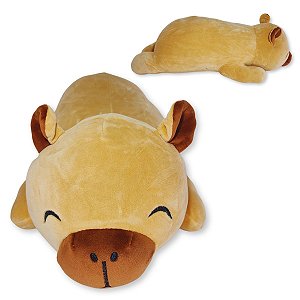 Capivara de Pelúcia Fizzy Toys Formato Almofada Plush