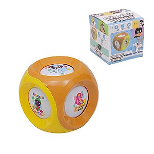 Chocalho Cubinho Interativo Looney Tunes EBN Kids Zl43