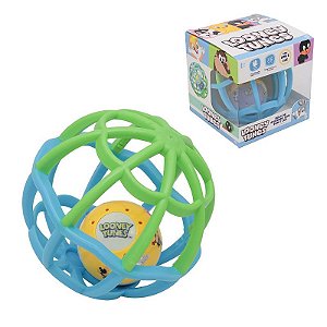 Bolinha de Atividade Com Som e Luz Looney Tunes Baby EBN Kids