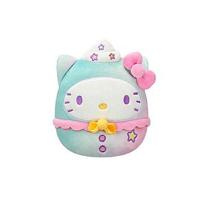 Bicho de Pelúcia Squishmallows SanRio Sunny 3876 Terra dos Sonhos Hello Kitty
