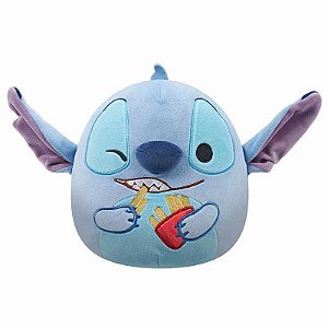 Pelúcia Squishmallows Disney Stitch com Batatas Sunny 4360 – Bicho Fofo e Colecionável Super Macio