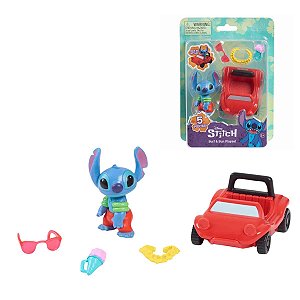 Conjunto Stitch Disney: Carrinho, Sorvete e Óculos – Presente Incrível para Crianças e Fãs