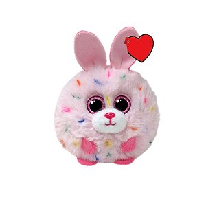 Ty Beanie Balls Toyng - Pelúcia Fofa Colecionável - Personagem Strawberry Com Selo Inmetro