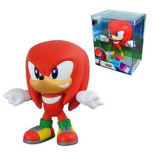 Boneco Knuckles Sonic Fandom Box 11cm Original Licenciado Geek