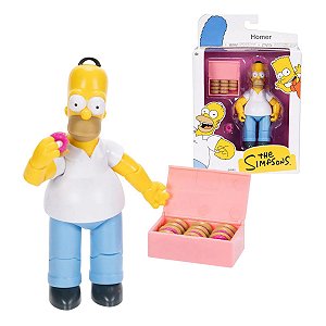 Boneco Articulado Homer The Simpsons Licenciado - Sunny 12cm