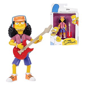 Boneco Otto Simpsons Articulado com Guitarra - Licenciado Sunny
