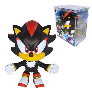 Boneco Shadow Sonic 12cm - Fandom Box Edição Especial para Fãs e Colecionadores