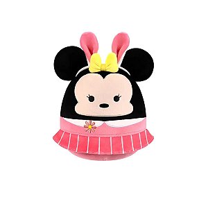 Minnie Squishmallows Páscoa Disney - Pelúcia Fofa, Segura, Com Detalhes Encantadores
