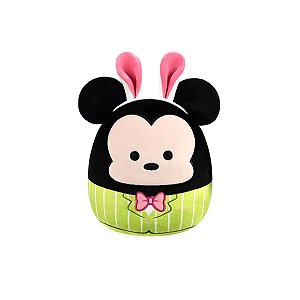 Mickey de Coelhinho Squishmallows – Pelúcia Fofa e Charmosa da Disney, Ideal para Presente