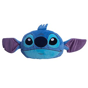Almofada Fofa Cabeça do Stitch 70x30cm Zona Criativa – Ideal para Abraçar e Decorar