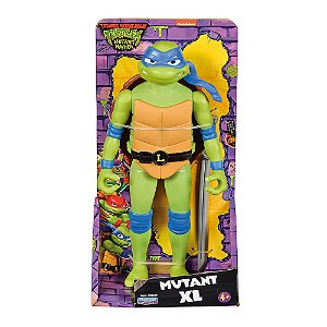 Boneco Colecionável Leonardo 24cm – Tartaruga Ninja Mutant Mayhem Sunny Original