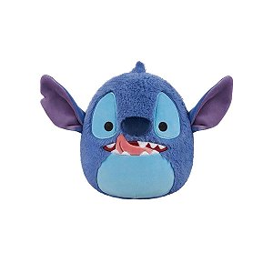 Pelúcia Stitch Fuzzamallows Disney Original Lambe Lambe Azul Macia Sunny 28x21cm Presente