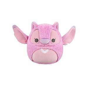 Pelúcia Angel Fuzzamallows Disney Rosa 22cm Original Sunny Macia Fofo Crianças e Fãs
