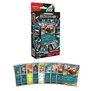 DECK DE BATALHA EX BARALHO POKÉMON 60 CARTAS 290-41140 HOUND