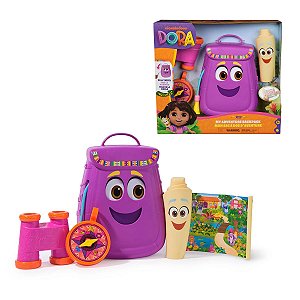 Mochila Dora Aventureira Com Mapa, Binóculo E Bússola Sunny