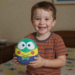 Squishmallows Keroppi Mundo dos Games Arcade 20cm – Pelúcia Licenciada Sanrio Sunny