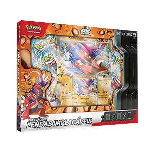 Pokémon TCG Koraidon ex Lendas Implacáveis com 6 Boosters Originais