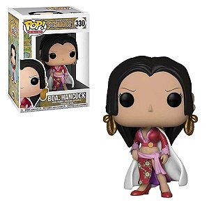 Funko Pop Hancock One Piece 330 com Embalagem e Base – Produto Original