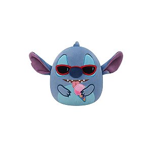 Pelúcia Stitch Squishmallows Disney Sunny Com Sorvete Licenciada