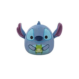 Pelúcia Stitch Squishmallows Disney Sunny Com Sapinho Original e Licenciada