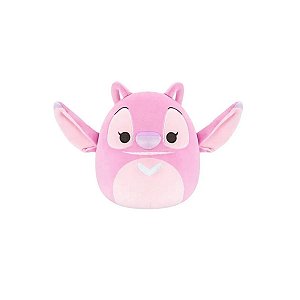 Pelúcia Angel Squishmallows Disney Sunny 16cm Rosa – Original, Licenciada e Fofa