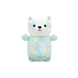 Pelúcia Squishmallows Me Abraça Banks Ursinho Azul 26cm Sunny Original