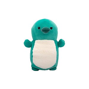 Pelúcia Squishmallows Me Abraça Selassi Ornitorrinco Verde 26cm Sunny Original
