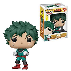 Boneco Colecionável Funko Pop Deku #247 My Hero Academia Oficial