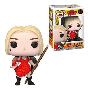 Boneco Funko Pop Arlequina Harley Quinn #1111 The Suicide Squad Colecionável
