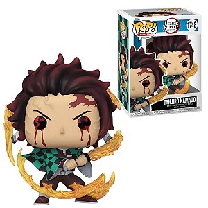 Boneco Colecionável Funko Pop Demon Slayer #1748 Tanjiro Kamado Oficial