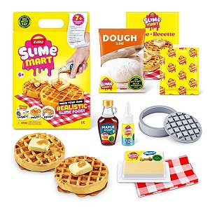 Slime Mart Zuru Waffle – Crie Sua Comida Realista com Slime