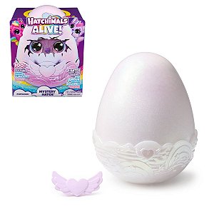 Hatchimals Alive Ovo Misterioso Pufficórnio Interativo Sunny
