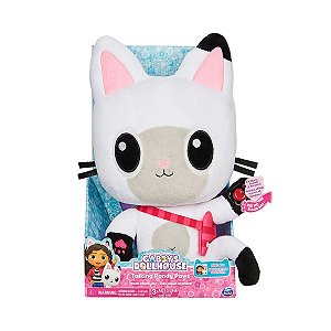 Pelúcia Pandy Paws Gabby’s Dollhouse com Som e Luzes – Sunny 30cm