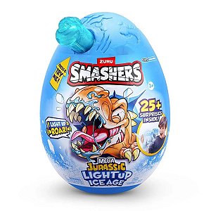 Smashers Dino Era do Gelo Verde Água Fun Divirta-se com Luz e Slime