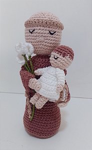 Santo Antônio - Amigurumi - Crochê