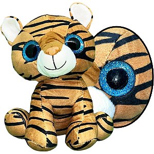 Tigre De Pelúcia - Olho Com Brilho
