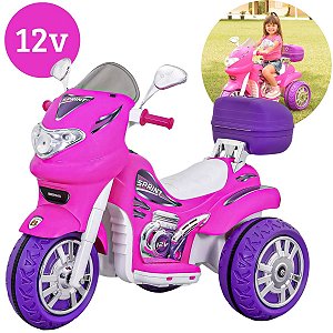 SPRINT TURBO POWER PINK C/ CAPACETE 12V