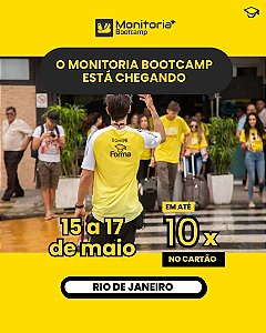 Monitoria Bootcamp: Rio de Janeiro - Maio 2026