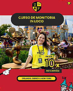 Curso In Loco - Orlando, Disney & Nova York - 2027