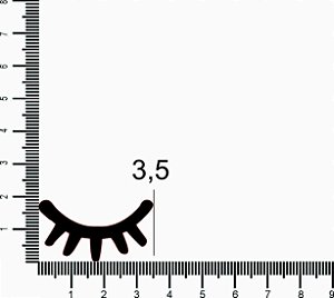 Olhos de feltro (cílios) recortado laser para todas as suas necessidades de artesanato