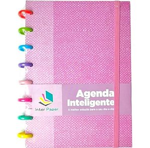 Caderno de Discos Agenda Inteligente Inter Paper