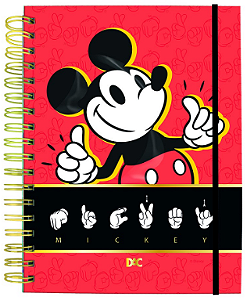 Caderno DAC Smart Mini com Folhas Reposicionáveis Mickey