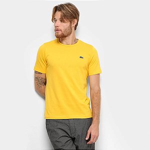 Camiseta Lacoste REGULAR FIT - Amarelo