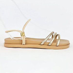 Birken tiras dourado light com elastico calce fácil Eduarda Porto