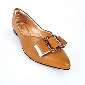 Sapatilha Whisky fivela onça Eduarda Porto